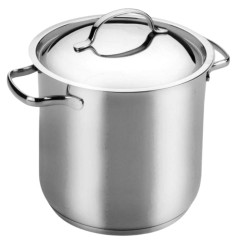 Olla Súper Alta Basic 28 cm | Acero Inox | Hostelería | Alium Pro
