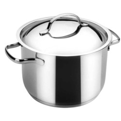 Olla Recta Basic 20 cm | 4 L | Hostelería | Alium Pro