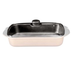 Tapa de Cristal con Válvula | 35 cm | Compatible con Rustidera Pujadas