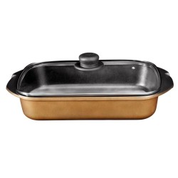 Tapa de Cristal con Válvula | 35 cm | Compatible con Rustidera Pujadas