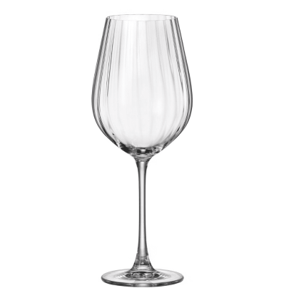 Copas de vino 65 cl 25.7 cm. Optic | Bohemia 5425841 (6 uds)