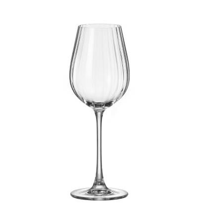 Copas de vino 40 cl 23.7 cm. Optic | Bohemia 5425844 (6 uds)