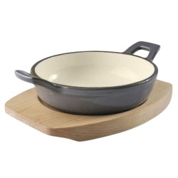 Cazuela Magma Grey 12 cm | Antiadherente Sin PFOA | Lacor 25841