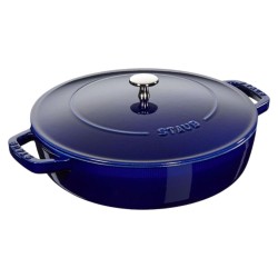 Cocotte "Chistera" Azul Oscuro 24 cm | Staub 40511-477-0