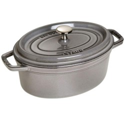 Cocotte Ovalada 23 cm | Gris Grafito | Staub 40500-236-0