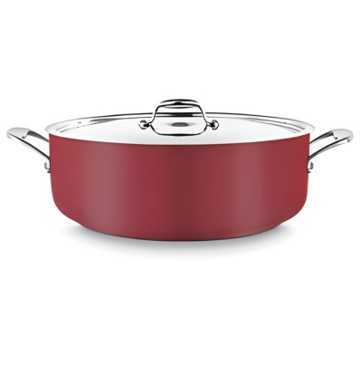 Cacerola Cool Line de 24 cm Roja | Pujadas P490724R