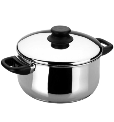 Cazuela con Tapa Garinox 22 cm | 4L | Lacor 14322