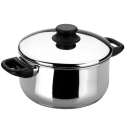 Cazuela con Tapa Garinox 22 cm | 4L | Lacor 14322