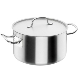 Cazuela Alta Chef Classic con Tapa 36 cm | 21.8L | Lacor 50037