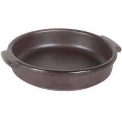 Cazuela Barro Refractario 15 cm Gris | Con asas | Pack 20 | Hostelería
