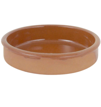 Cazuela de Barro 10 cm | Redonda | Pack 24 uds | Marrón | 5112001