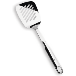 Super Monoblock Espátula Perforada 33.5 cm | Inox 18/10 | Lacor 62606