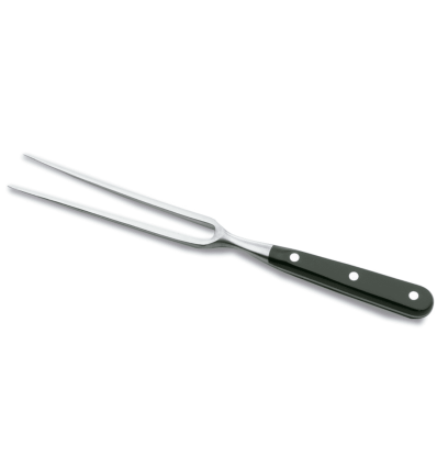 Classic Tenedor para trinchar con mango negro. 18 cm.
