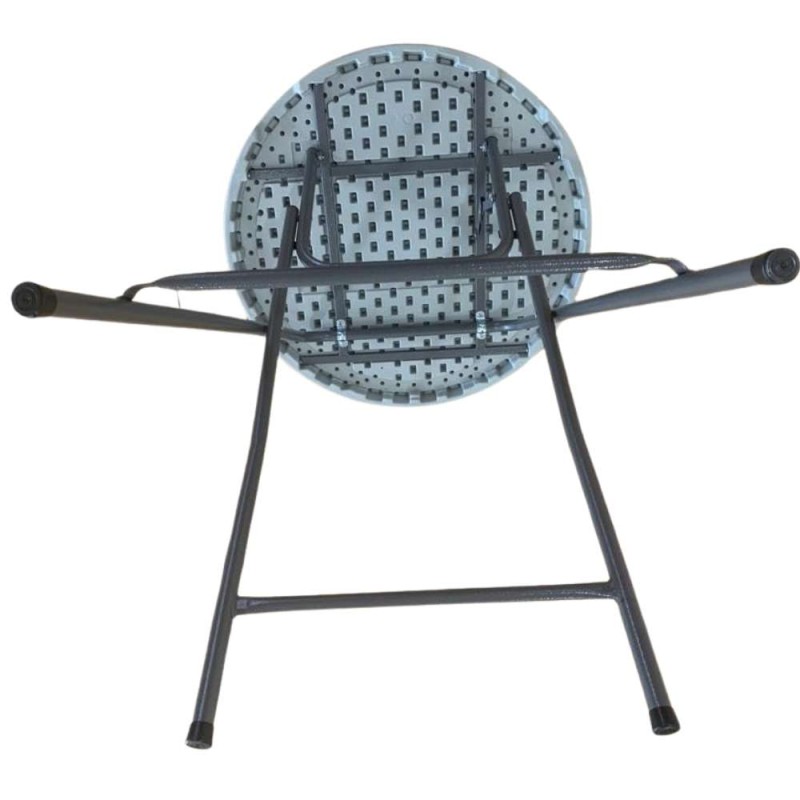 Mesa Alta Plegable Cocktail 80 | Ø80 cm | H110 cm | Hostelería | Volga