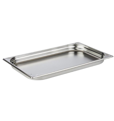 Cubeta GN 1/1 Acero Inox | Profundidad 4 cm | 5,5 L | Lacor 66140Z