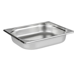 Cubeta GN 1/2 Acero Inox | Profundidad 6,5 cm | 4,2 L | Hostelería