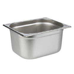 Cubeta GN 1/2 Acero Inox | Profundidad 15 cm | 9,9 L | Hostelería