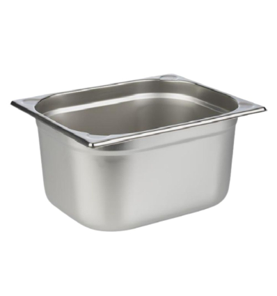 Cubeta GN 1/2 Acero Inox | Profundidad 15 cm | 9,9 L | Lacor 66215Z