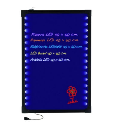 LACOR 39140 PIZARRA ELECTRICA LEDS 40X60 CM