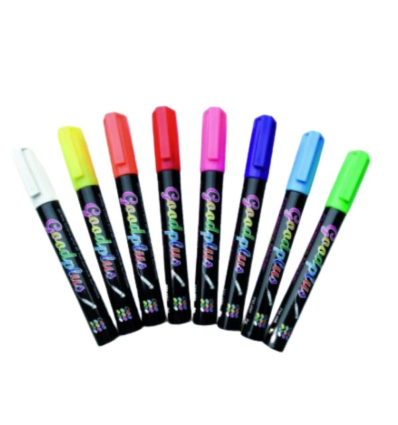 Rotuladores Fluorescentes 10 mm (8 Colores) | Lacor 39161