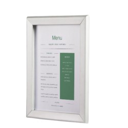 Porta Menú Exterior A4 Acrílico | 2 Posiciones | Lacor 39414