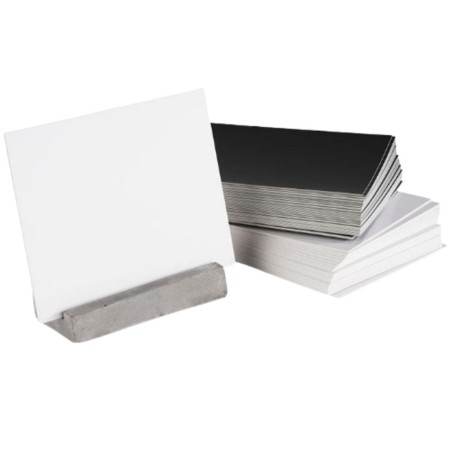 Porta Tarjetas Hormigón | Set 2 + 30 Tarjetas | APS 71495 | Alium Pro