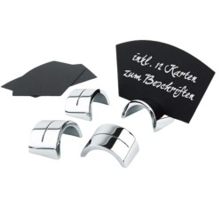 Set Porta Cartelitos | 18 Piezas con Soportes | APS 00022 | Alium Pro