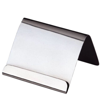 Porta Tarjetas Inox Sobremesa | 6,5 cm | Pujadas P635000