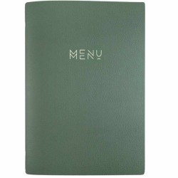 Porta Menú Saura A4 | Cuero Reciclado | Lacor 66858 | Alium Pro
