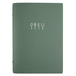 Porta Menú Saura A5 | Cuero Reciclado | Lacor 66864 | Alium Pro