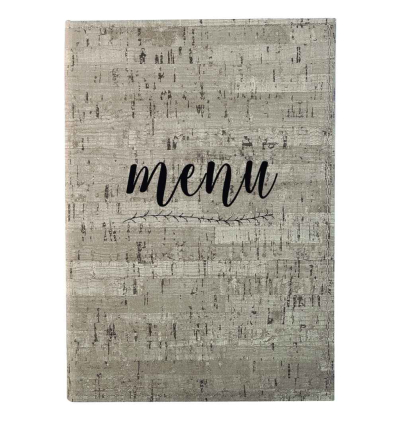 Porta Menú Marcel A5 | Símil Piel | 3 Solapas Fijas | Lacor 28182