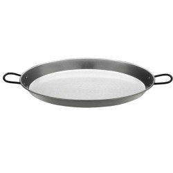 Paellera Pulida 22 cm | Acero Profesional | Hostelería | La Valenciana