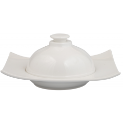 Plato Rectangular Atlantic 28x21 cm | Porcelana | Hostelería