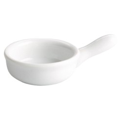 Mini Sartén Porcelana Tapas 9,5x6 cm | B1341V | 6 ud | Alium Pro