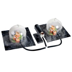 Manguera Doble Ahumado Lacor 69521 | 2 Platos | Accesorio | Alium Pro