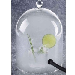 Campana para ahumar cócteles Ø 18,5 cm Lacor 61811 | Alium Pro