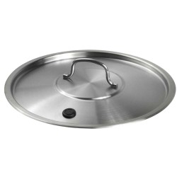 Tapa Inox con Válvula para Ahumar | Pujadas P209020A | Alium Pro
