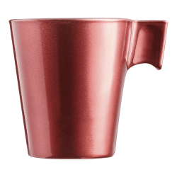 Tazas de Vidrio Moka FLASHY Rojas 8cl (24 Uds) | Luminarc