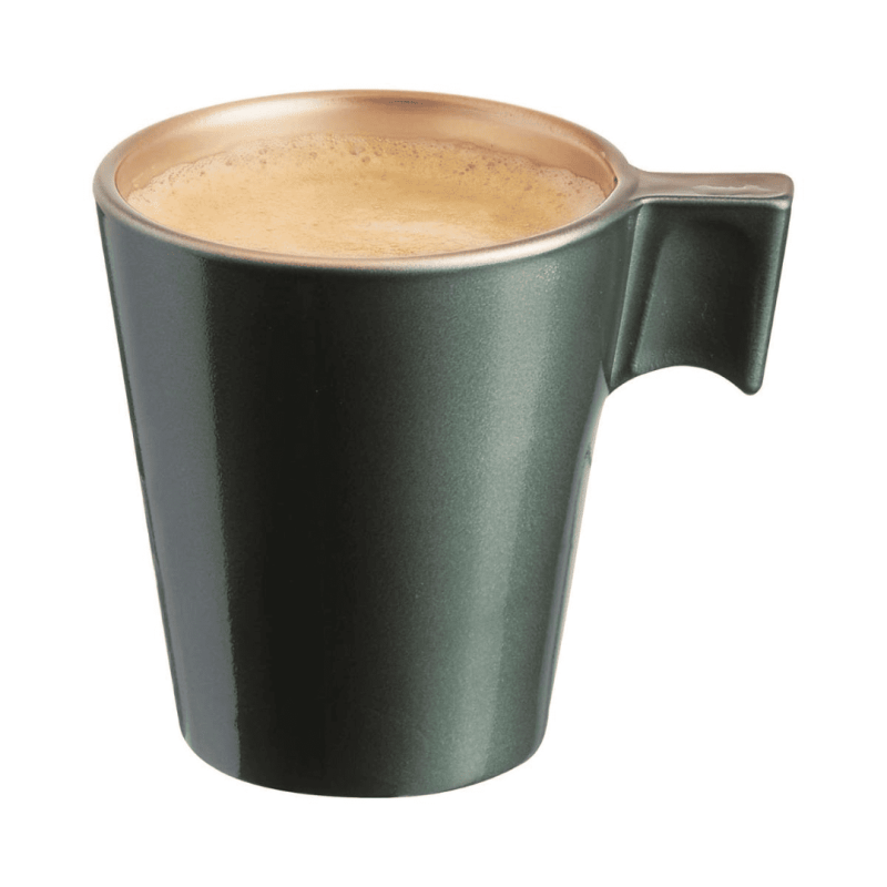 Tazas de Vidrio Moka Verdes FLASHY 8cl (24 Uds) | Luminarc