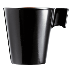 Tazas de Vidrio Moka Negras FLASHY 8cl (24 Uds) | Luminarc