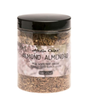 Serrín para Ahumado Aladín Chips Almendro | Pack 3 uds