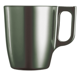 Tazas Mug de Vidrio FLASHY Verdes 25cl (6 Uds) | Luminarc
