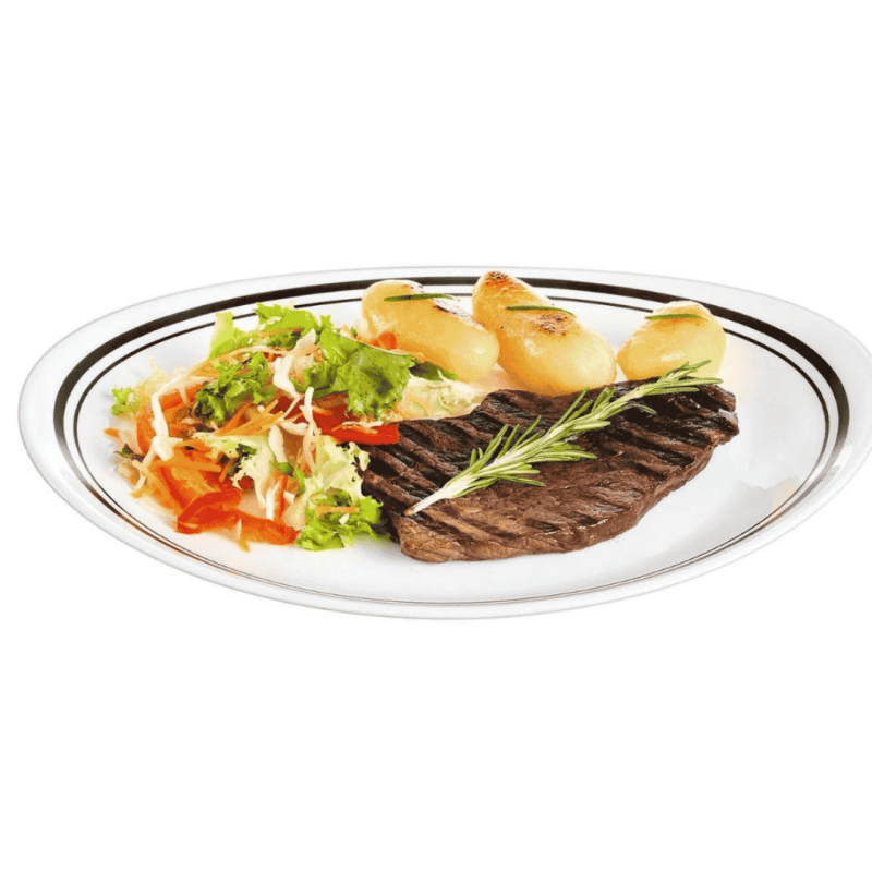 Plato Llano para Steak FRIENDS TIME BISTR Ø30 cm | Luminarc