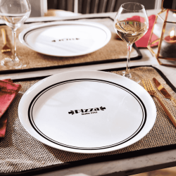 Plato Llano para Pizza FRIENDS TIME BISTR Ø32 cm | Luminarc