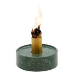 Ahumador de Vasos | Mármol y Latón | Coctelería Profesional 