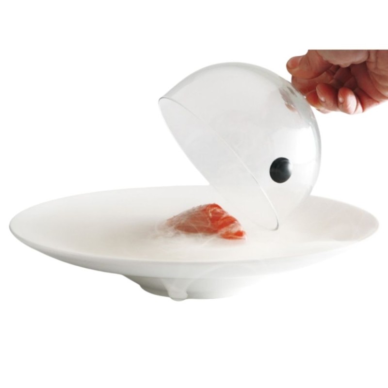 Campana Borosilicato Ahumado Ø14 cm | Hostelería | Alium Pro