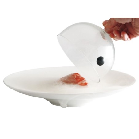 Campana Borosilicato Ahumado Ø14 cm | Hostelería | Alium Pro