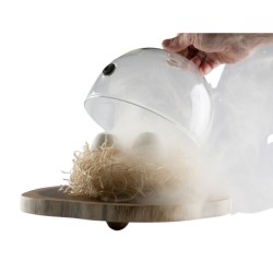 Campana Aladín con válvula de conexión Ø18 cm 100% CHEF 10/0044