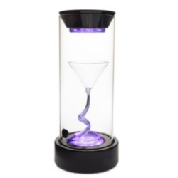 Campana Cócteles Luz RGB y Válvula Humo | Ø13 cm | Chef 10/0087