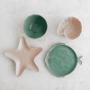Platos de pez verde 19x18x2cm | AURA STELA | (6 uds) | Bidasoa 5427582